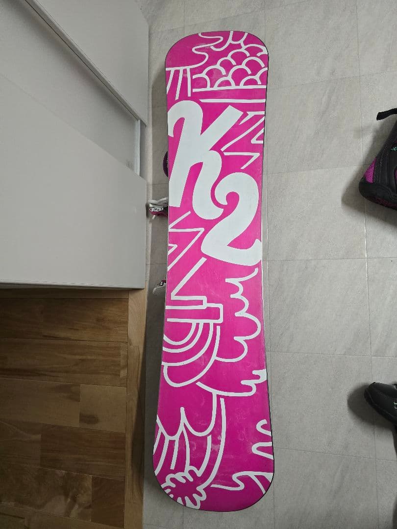 【限定出品】Ｋ２スノーボードセット　GROM PACK 120 ㎝　グロムパック