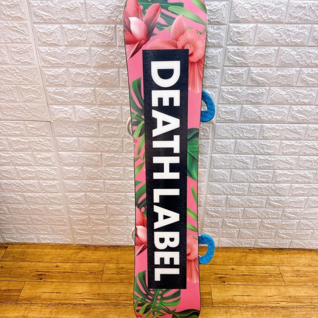 デスレーベル フラワー　スノーボード　 ビンディング付　138cm セット