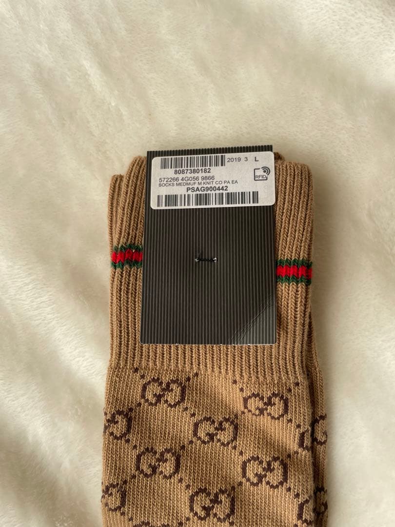 【タグ付き・完全未使用‼️】GUCCI ソックス26-28cm 即日発送