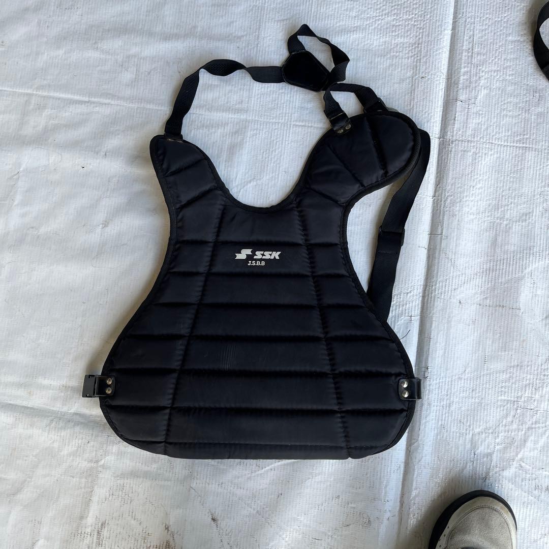 キャッチャー防具セット ブラック