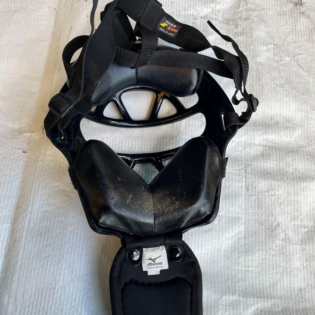 キャッチャー防具セット ブラック