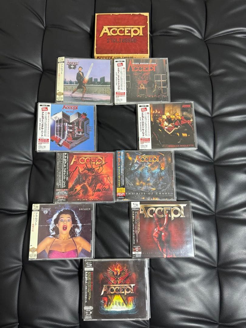 サイン入りCD accept アクセプト