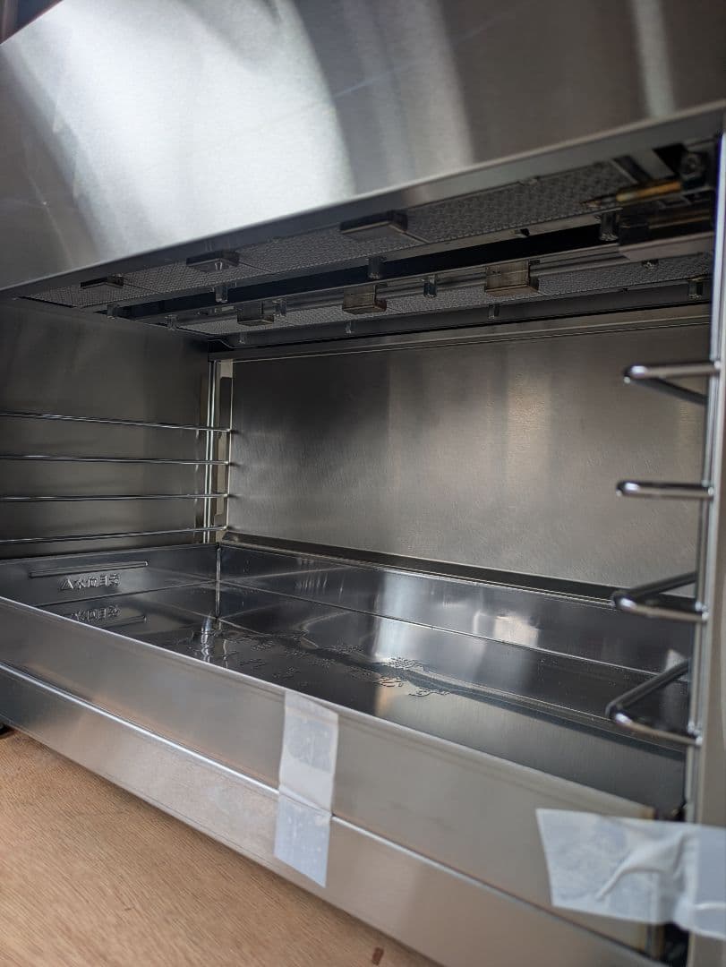 リンナイ　ガス赤外線グリラー　上火式　RGP-62SV（A） 都市ガス用