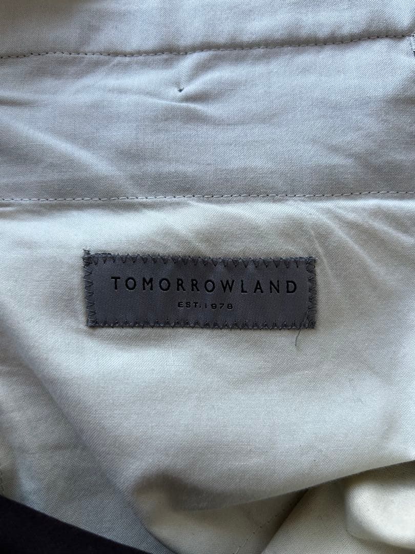 【高級】 トゥモローランド セットアップ スーツ 46 ダークブラウン