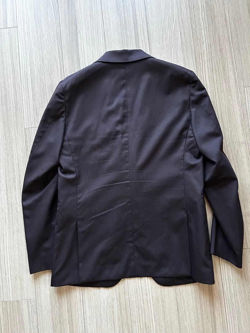 【高級】 トゥモローランド セットアップ スーツ 46 ダークブラウン