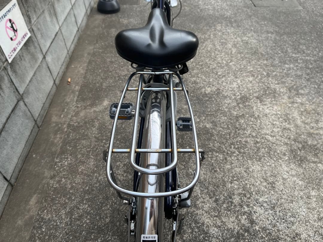 あさひ シティサイクル 前カゴ付／自動点灯ライト・防犯ワイヤー付【国分寺 引取】