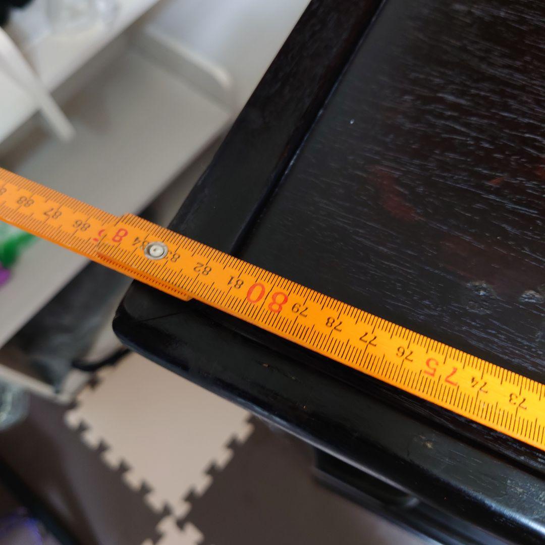 大正〜昭和初期　茶箪笥　小箪笥　古箪笥　飾り棚　美品　襖絵当時物