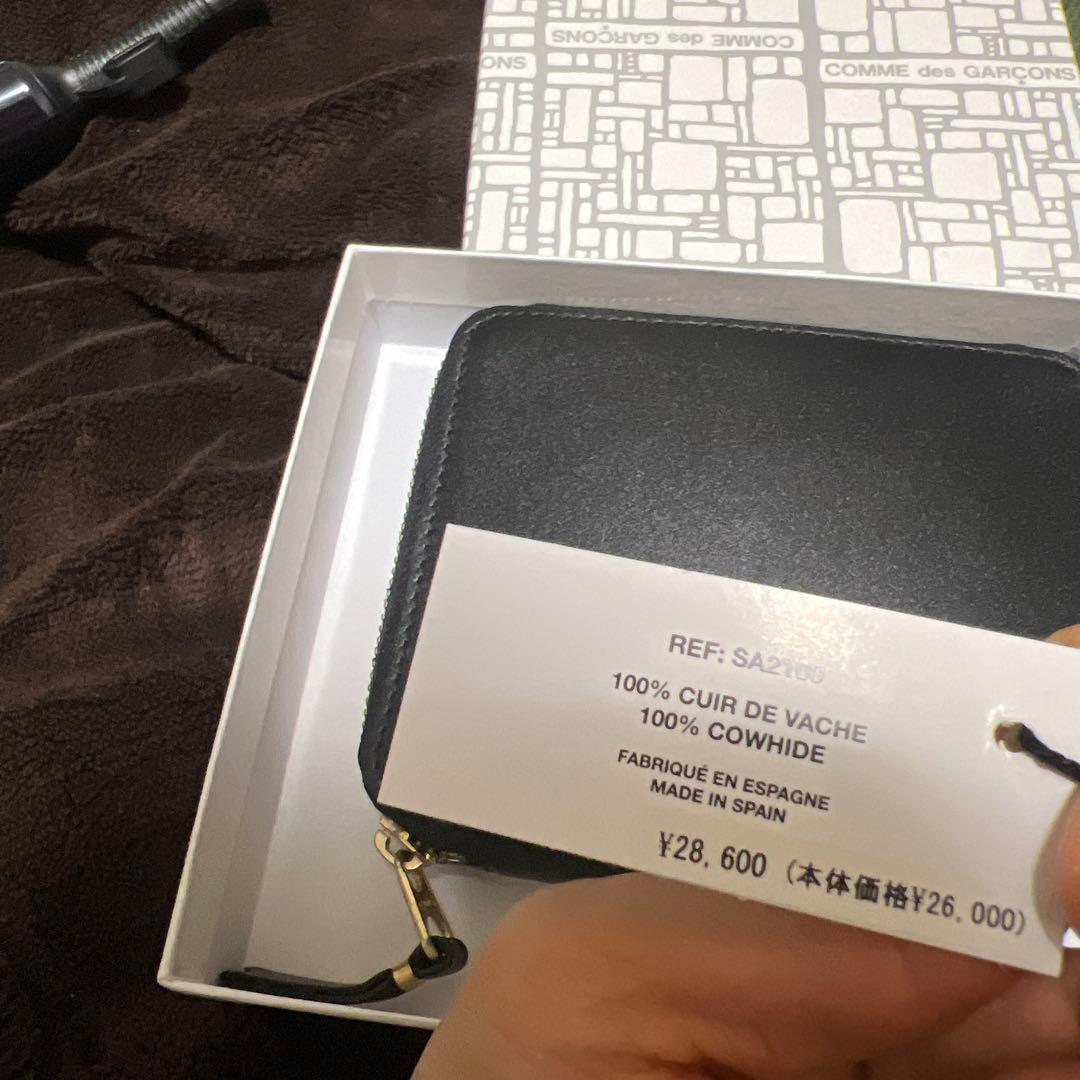 COMME des GARÇONS 黒 二つ折り財布