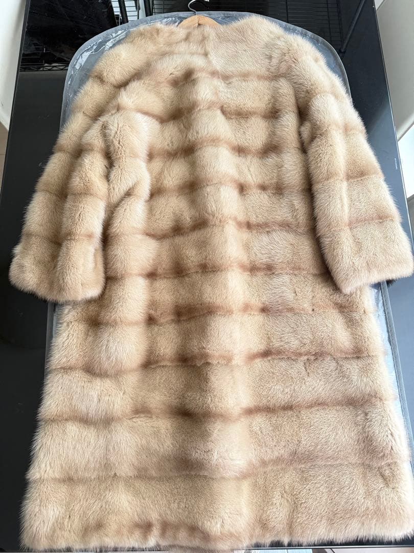 イヴサロモン YVES SALOMON METEO ミンクコート