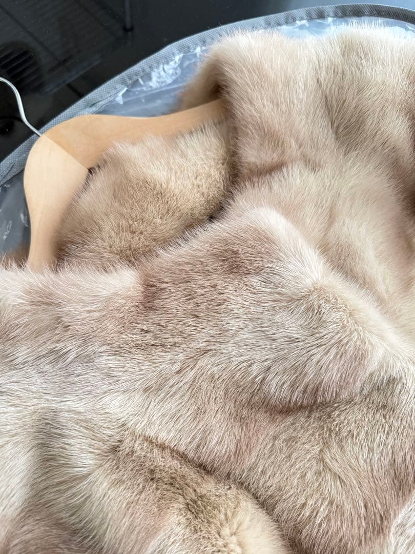 イヴサロモン YVES SALOMON METEO ミンクコート