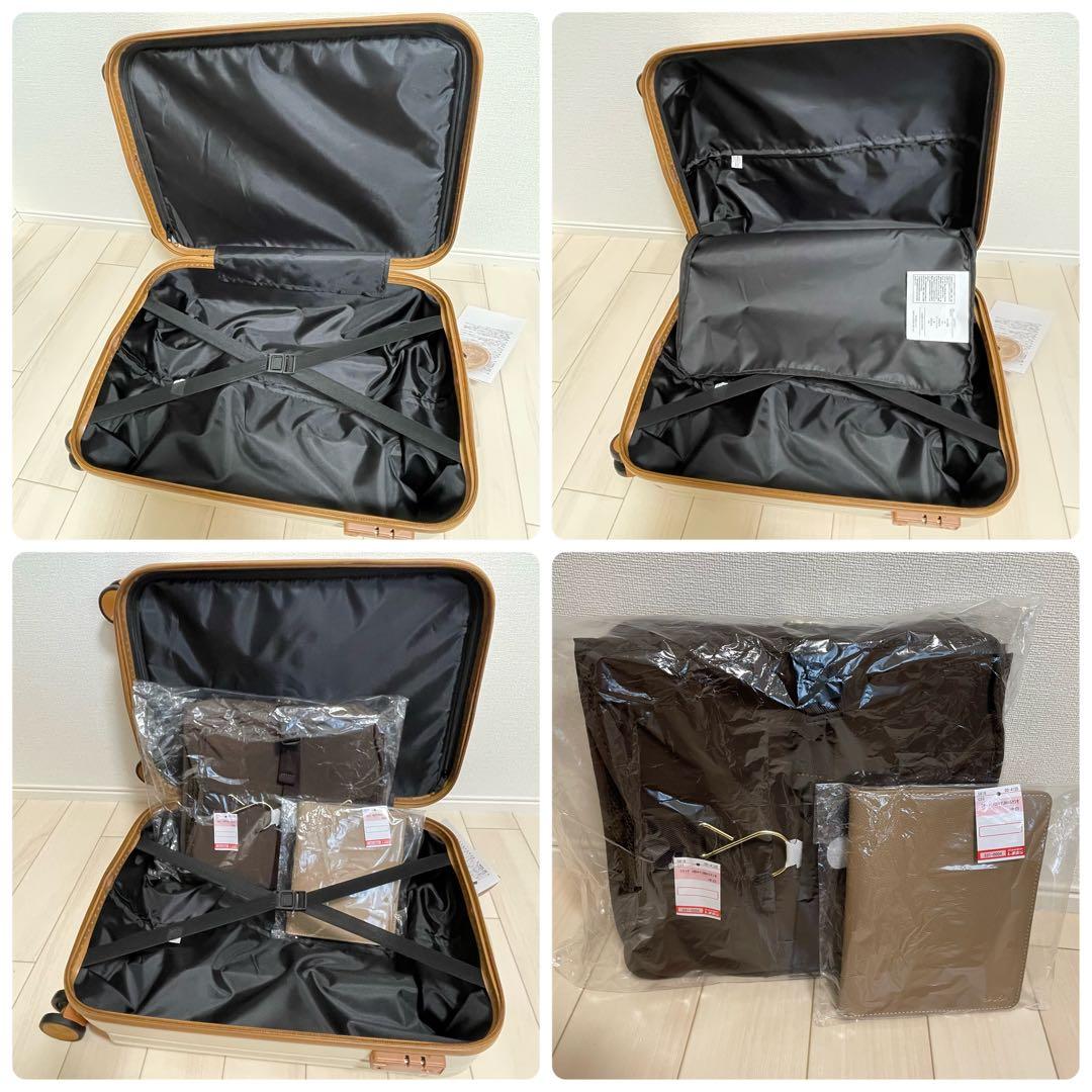 新品☆しまむら☆ yumi キャリーケース☆衣類ケース☆マルチケース☆3点セット