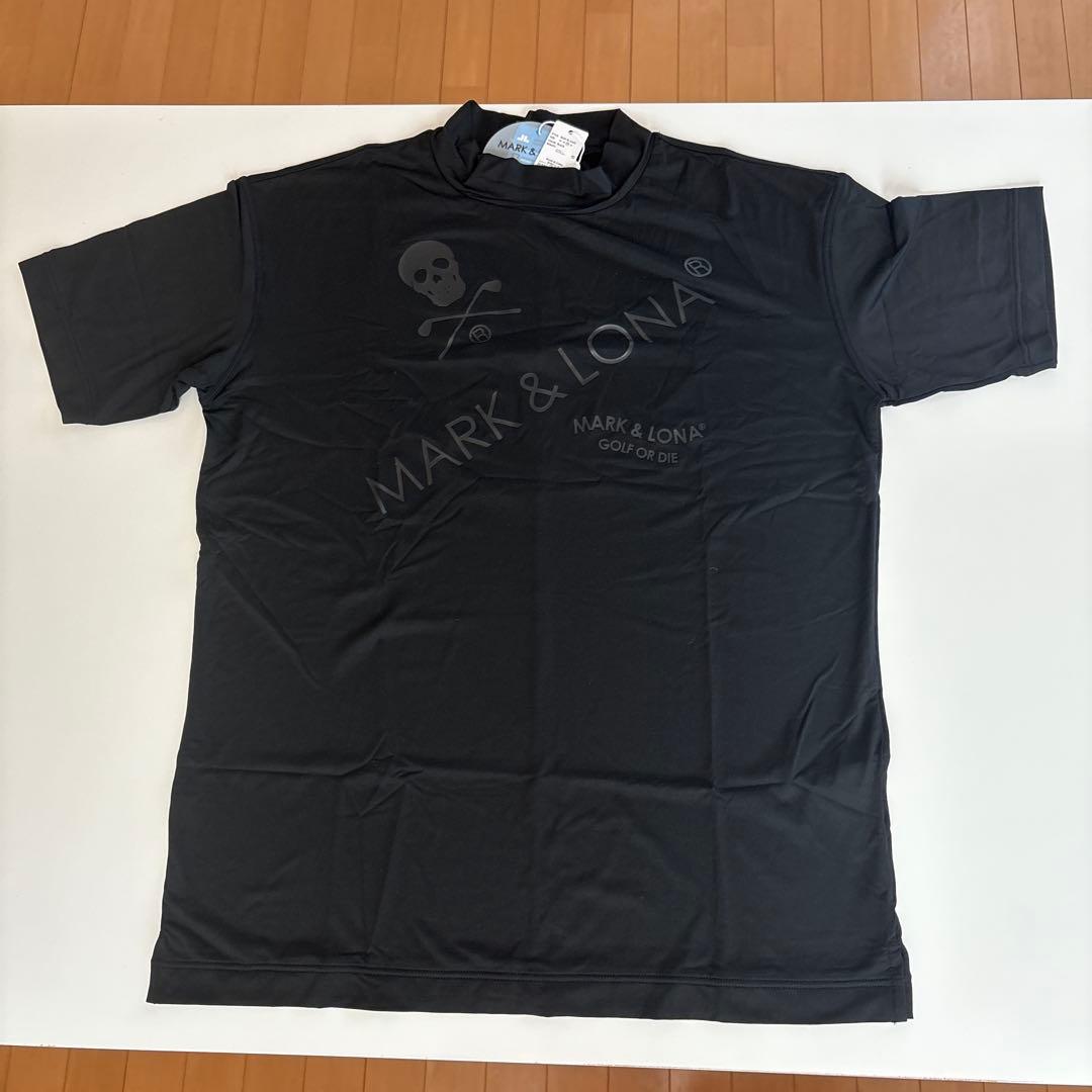 マークアンドロナ　モックネックＴシャツ