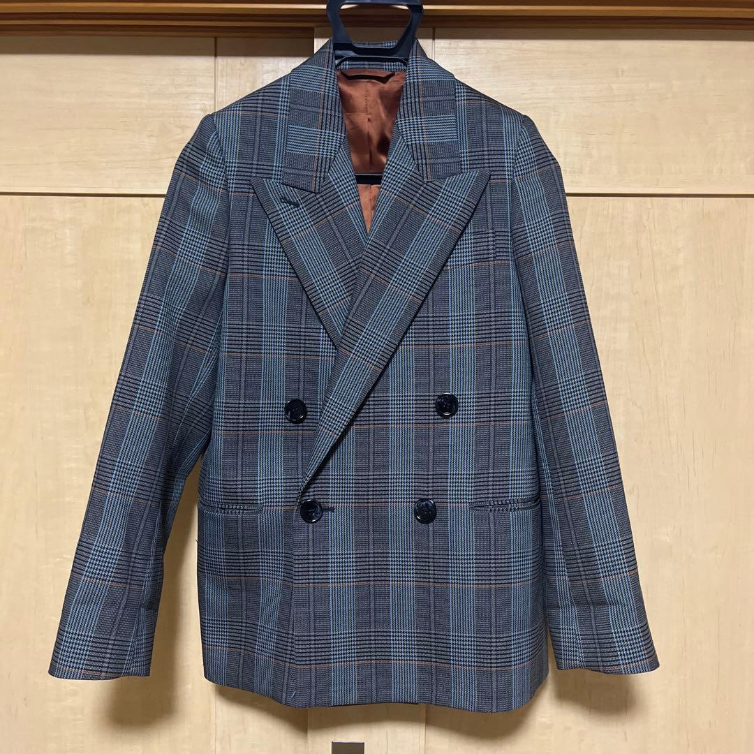 acne studios チェック　ジャケット　32