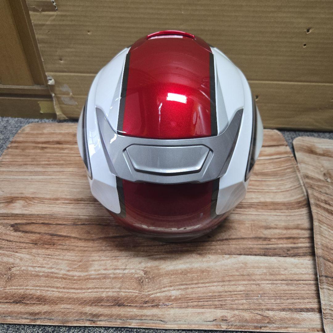 Kabuto ASAGI XL ジェットヘルメット 赤/白