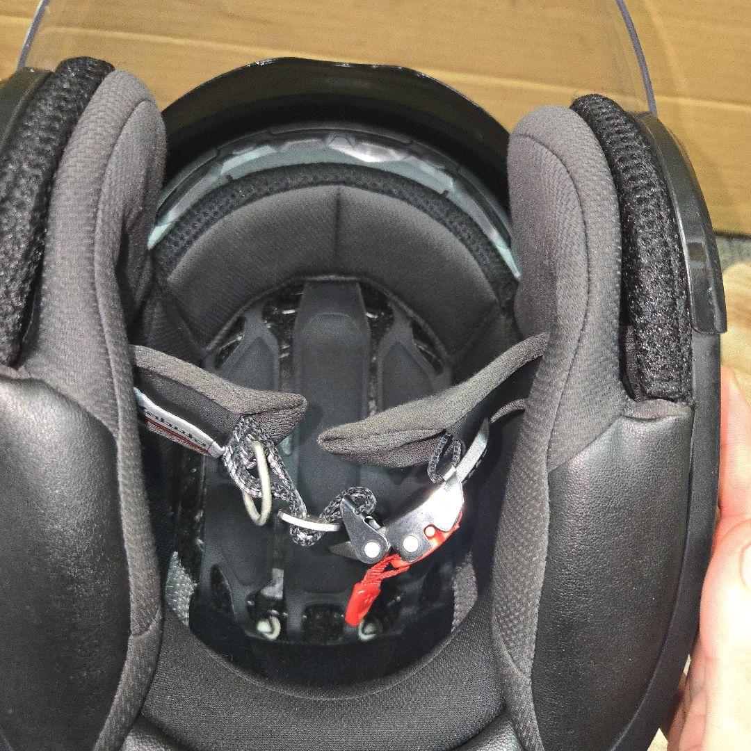 Kabuto ASAGI XL ジェットヘルメット 赤/白