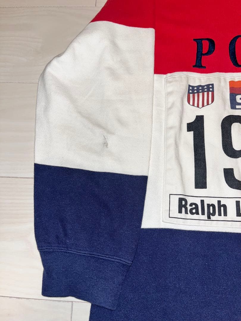 POLO RALPH LAUREN STADIUM 1992 ラガーシャツ