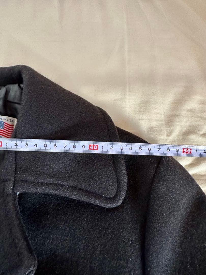 ショット SCHOTT メンズ ウール ダブル ピーコート　42 アメリカ製