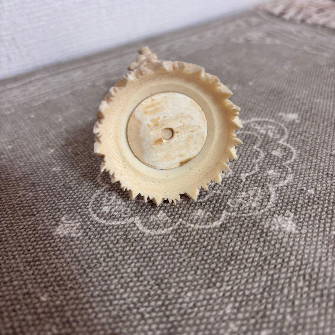 象牙調　天球　多層球　置物