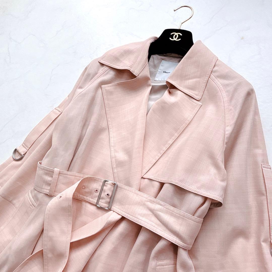 【ebure】新品未使用＊定価13万　トレンチコート　ライトコート　STORY