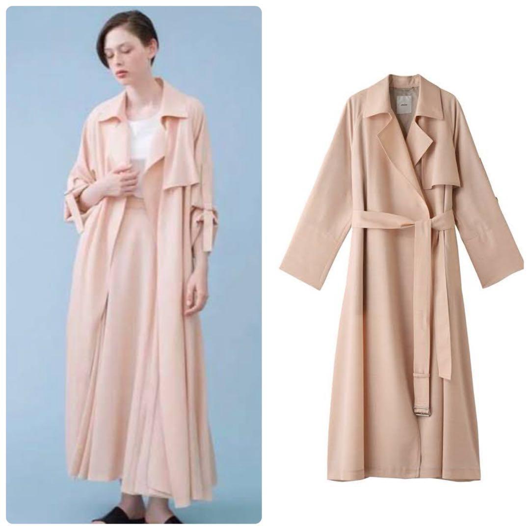 【ebure】新品未使用＊定価13万　トレンチコート　ライトコート　STORY