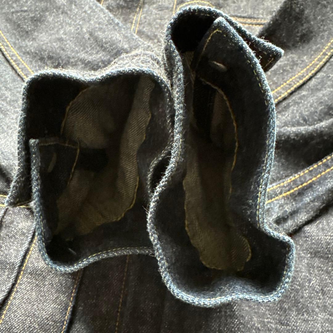 桃太郎ジーンズ　出陣　セカンドタイプ　デニムジャケット　XL