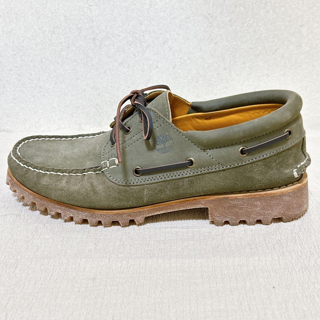 ✨美品 【Timberland】 ティンバーランド 3eye スリーアイ カーキ