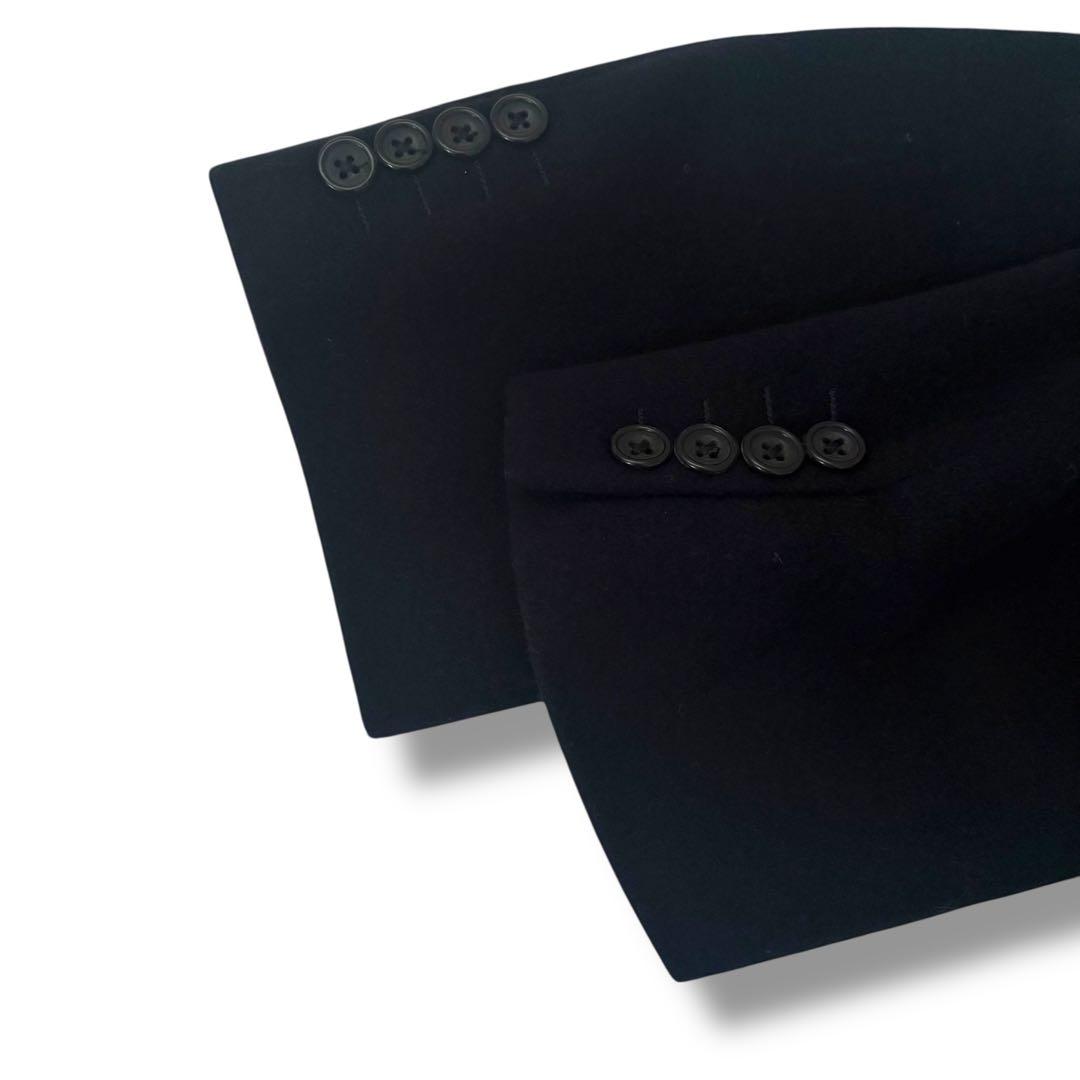 【英国製】Aquascutum ネイビー ピュアウール チェスターコート