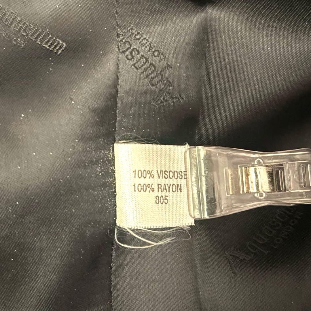 【英国製】Aquascutum ネイビー ピュアウール チェスターコート