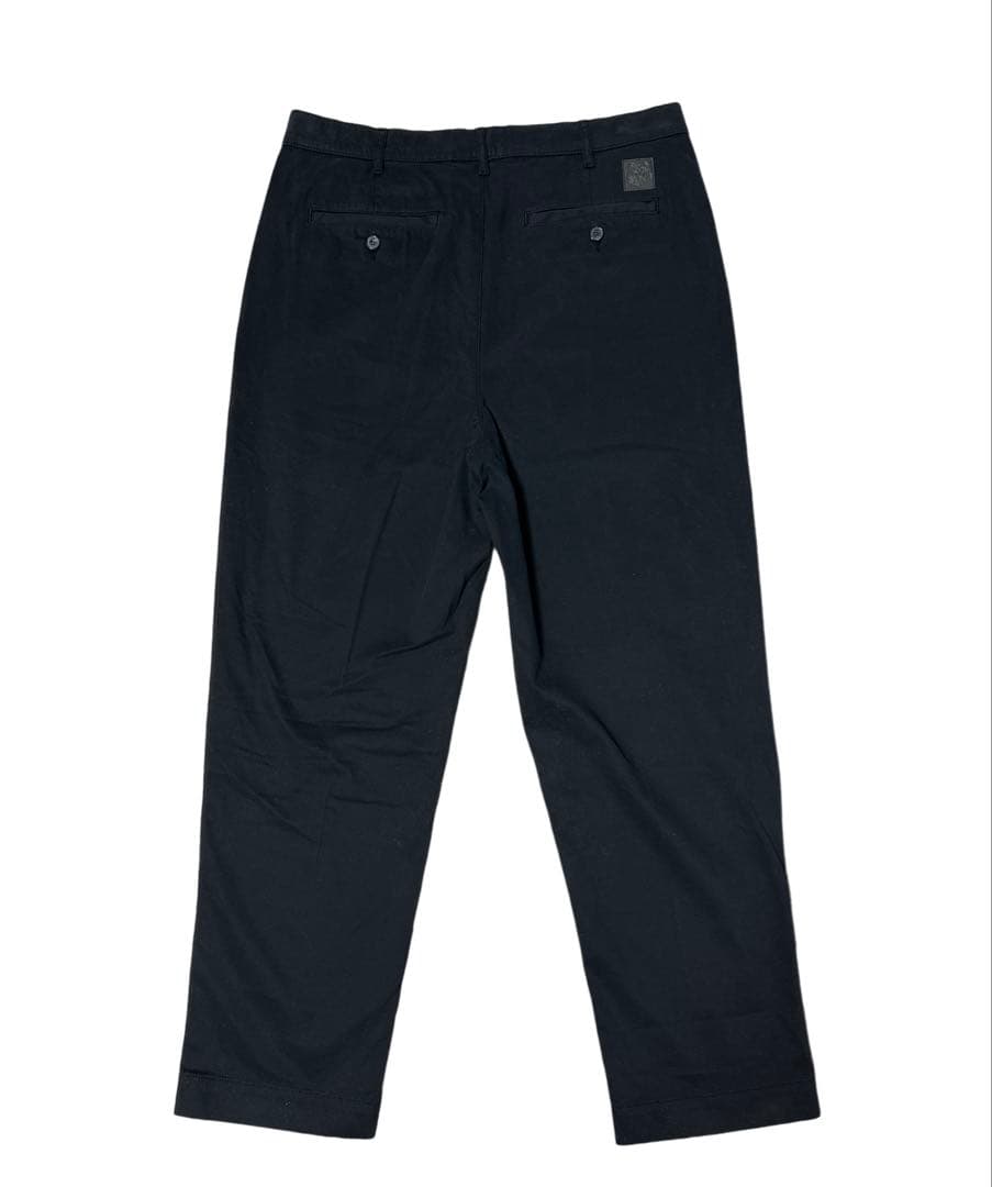 新品 タグ付き KENZO テーパードクロップドパンツ 黒 サイズ40