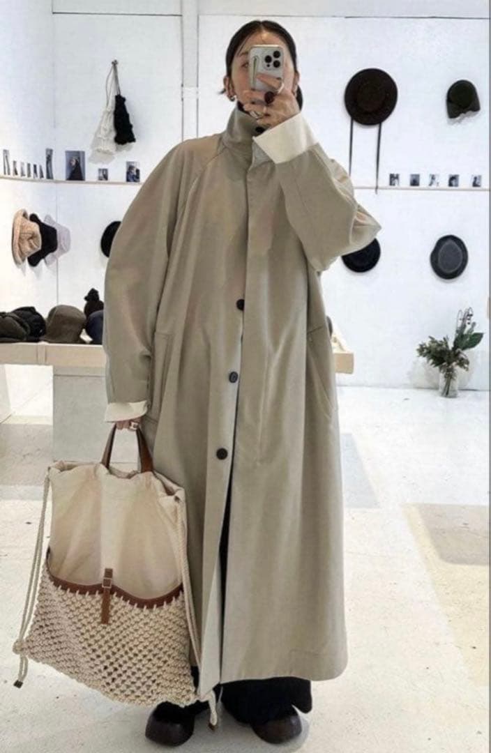 ジャケット・アウター aStandcollar Trench Coat TODAYFUL