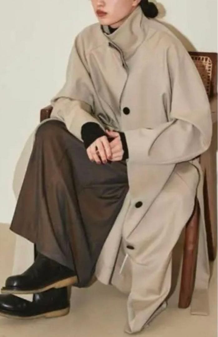 ジャケット・アウター aStandcollar Trench Coat TODAYFUL