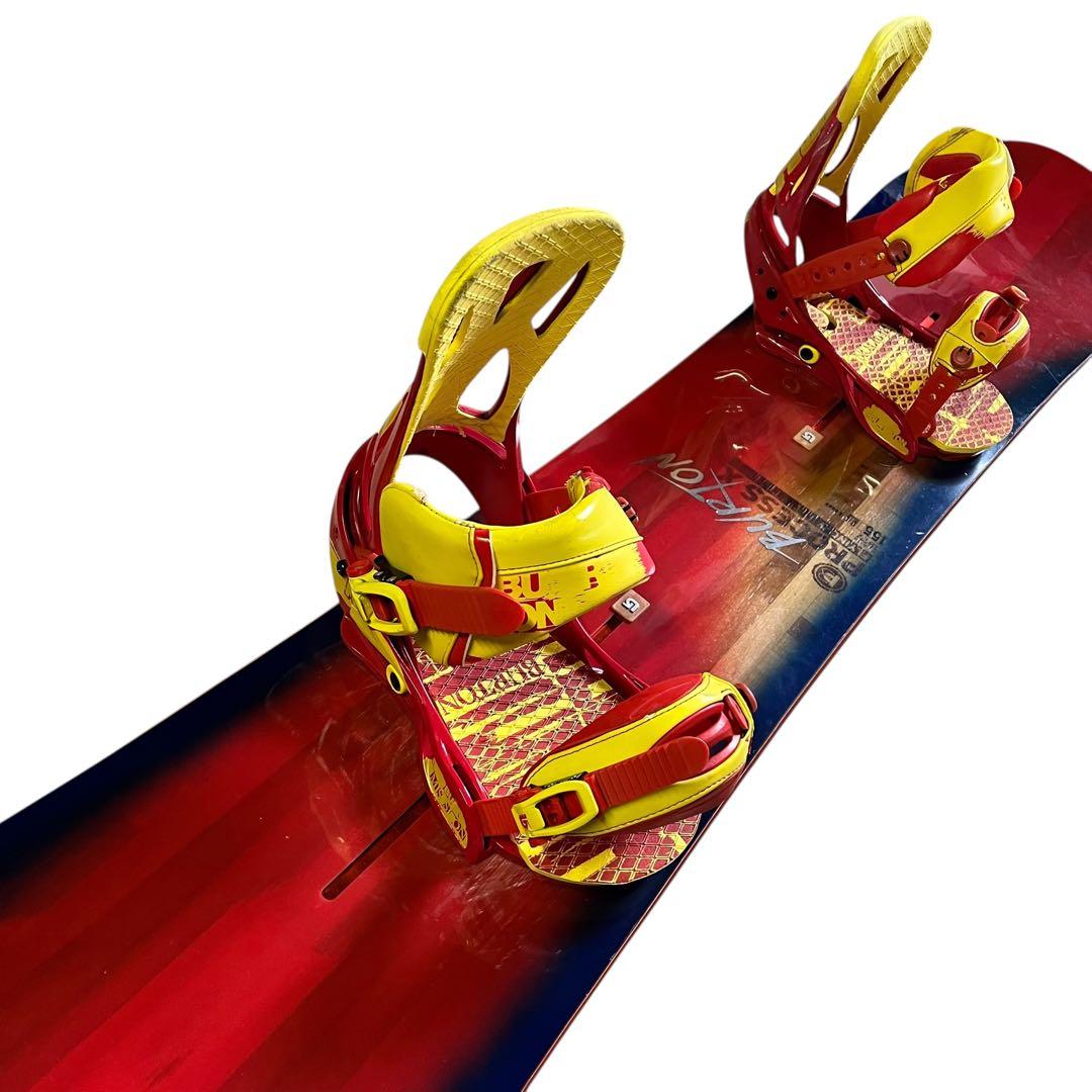 BURTON PROCESS X FLYING-V 155 ビンディング付属
