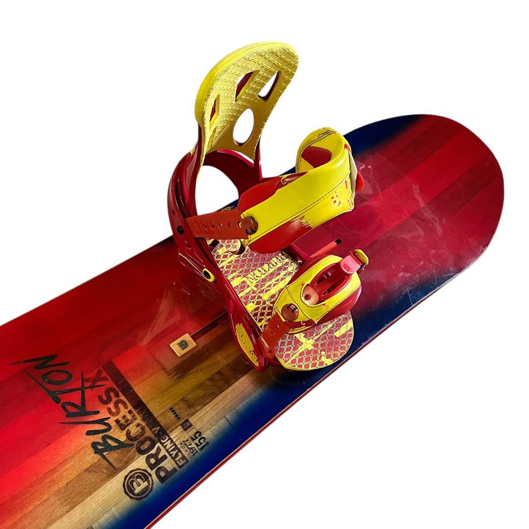 BURTON PROCESS X FLYING-V 155 ビンディング付属