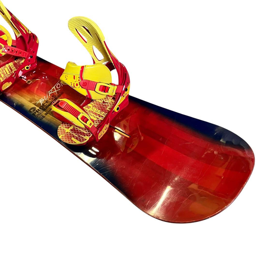 BURTON PROCESS X FLYING-V 155 ビンディング付属