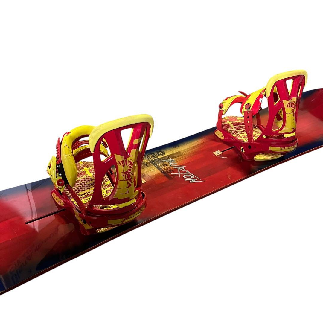 BURTON PROCESS X FLYING-V 155 ビンディング付属