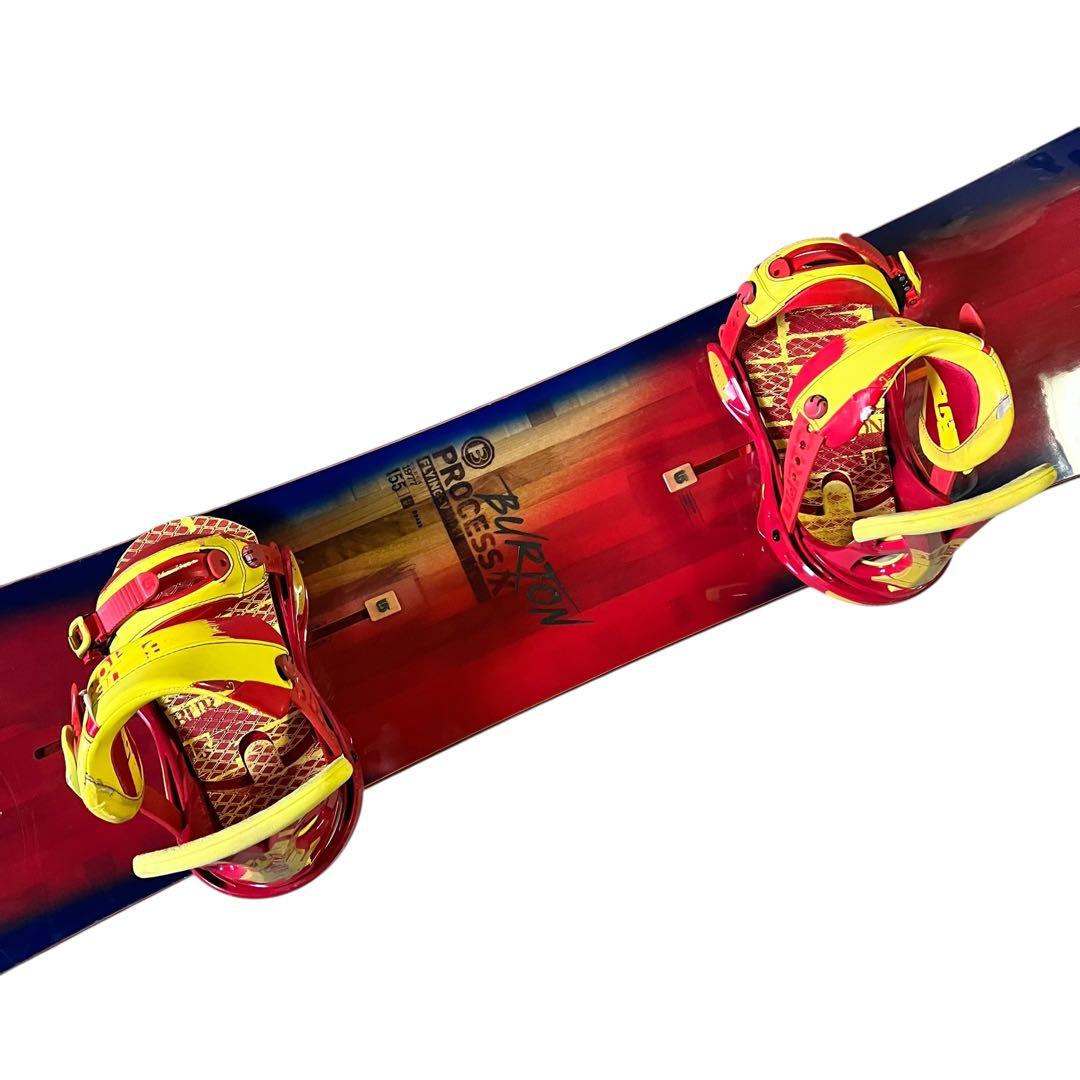 BURTON PROCESS X FLYING-V 155 ビンディング付属