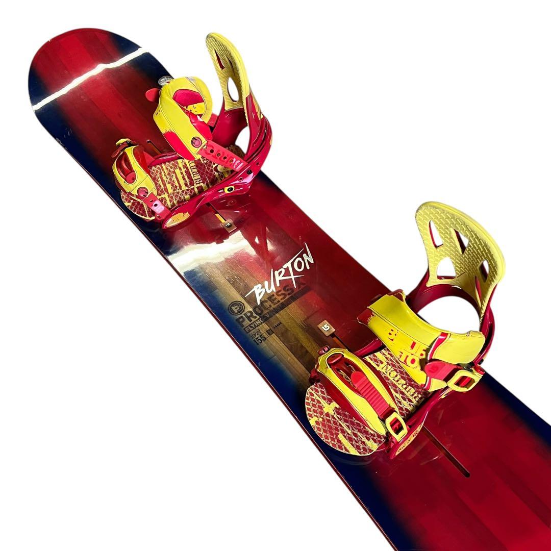 BURTON PROCESS X FLYING-V 155 ビンディング付属