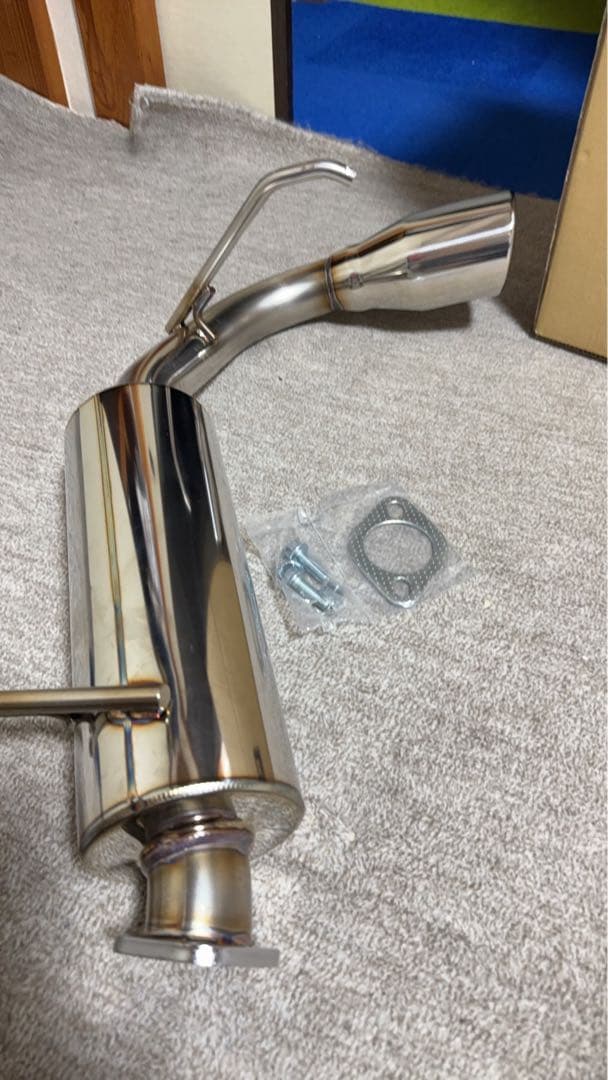 ジムニーjb23 BLUEFIN ステンレス マフラー本体