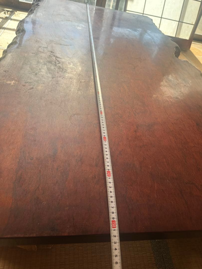 専用　1枚板　座卓　テーブル　アンティーク　一枚板　引き取り限定栃木県佐野市まで