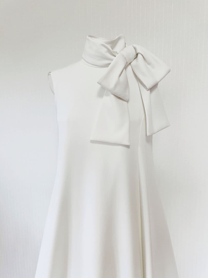 ☆フォクシーニューヨーク43884リボンワンピースDress degas38☆