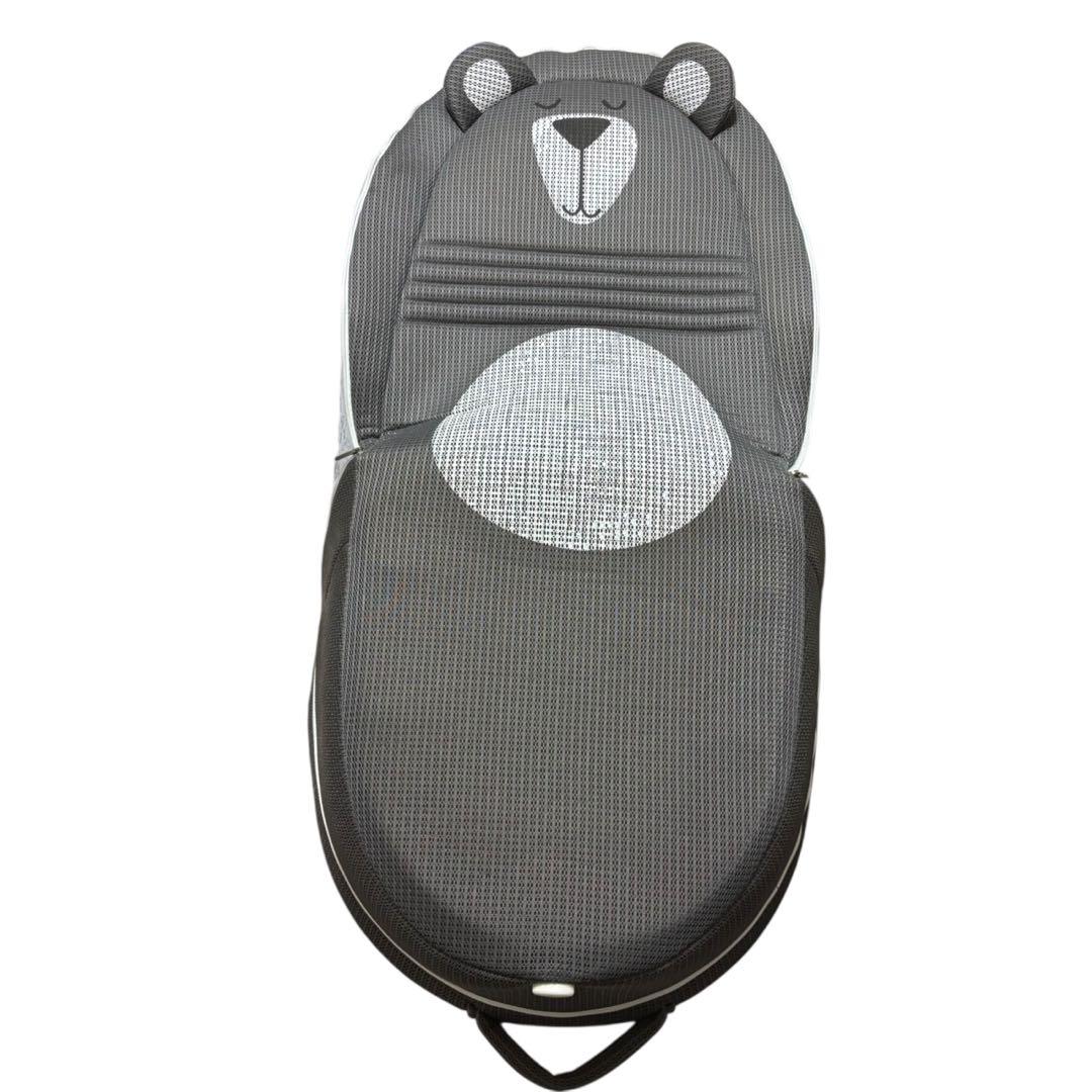 ◎美品◎ ベビーアムール ベッドインベッド　クマデザイン　折りたたみベビーベッド