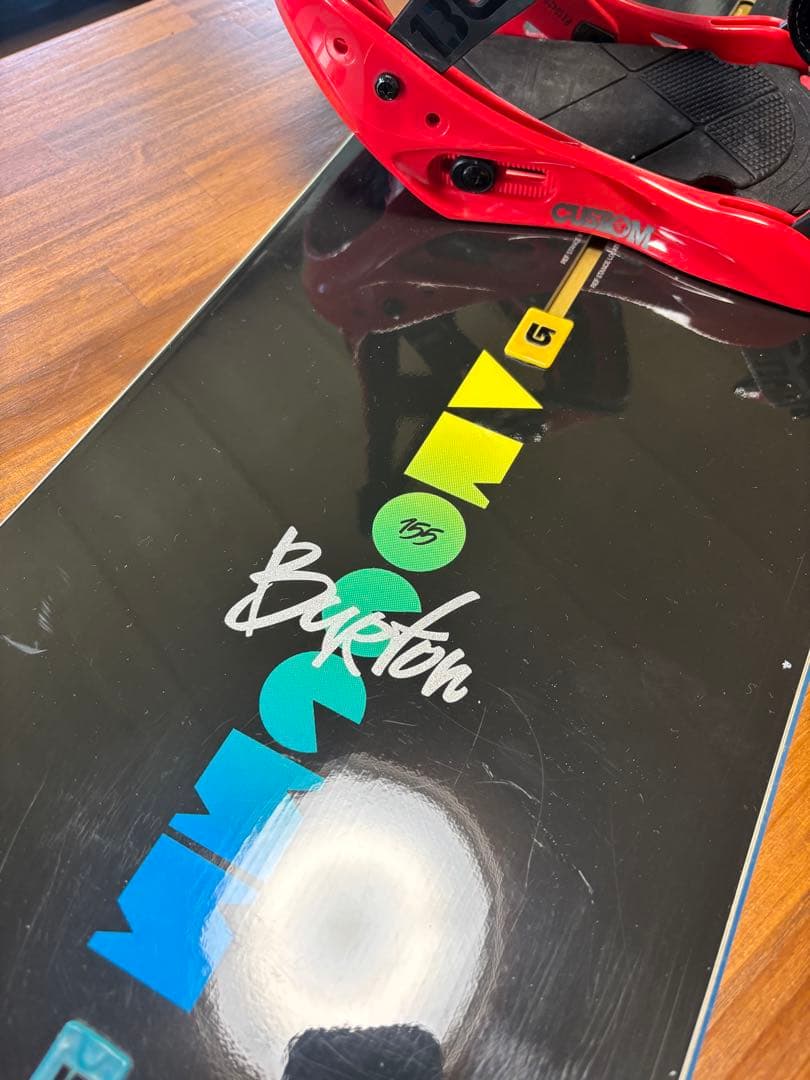 バートン プロセス 155 ビンディング カスタム M 2点セット