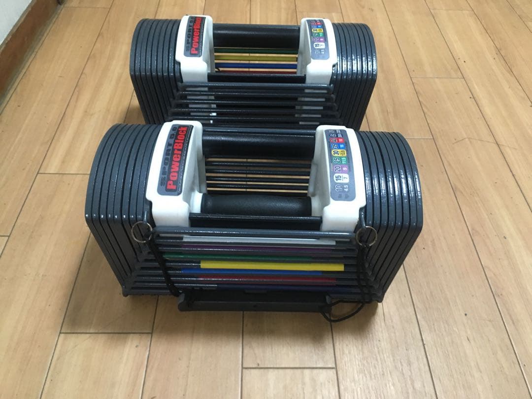 ①POWERBLOCK SPORT5.0パワーブロック ダンベル 23Kg×1個