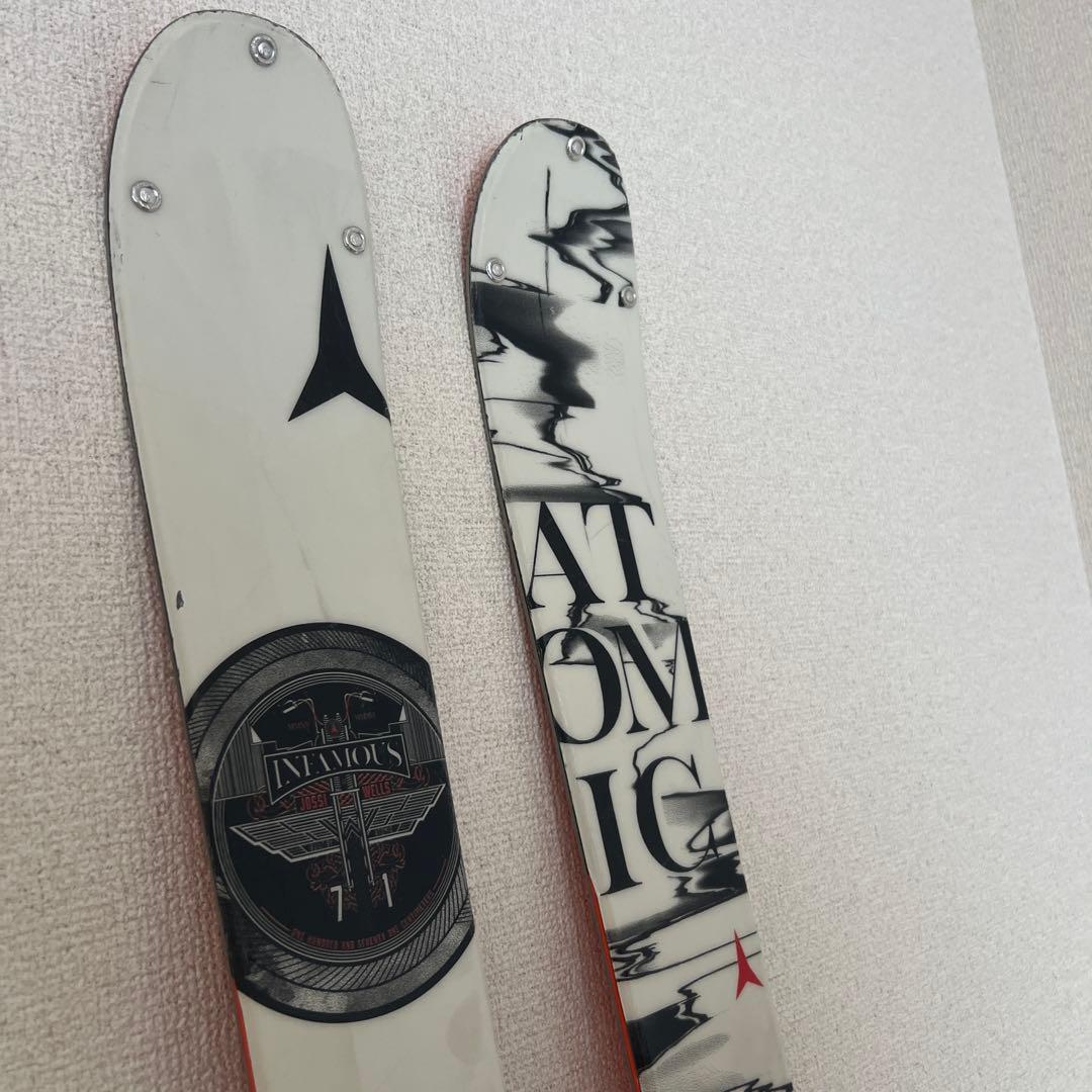ATOMIC INFAMOUS スキー板　ビンディング付き