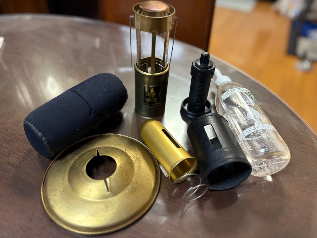 UCO キャンドルランタン ブラス真鍮 オイルインサート②
