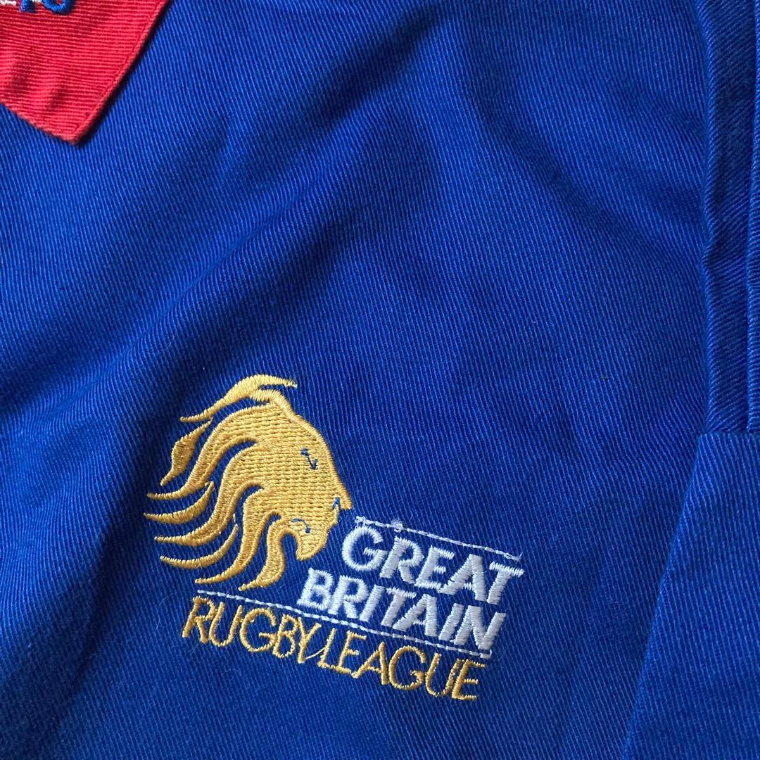 90s UMBRO 希少イギリス代表ラガーシャツ 刺繍 ヴィンテージ ラグビー