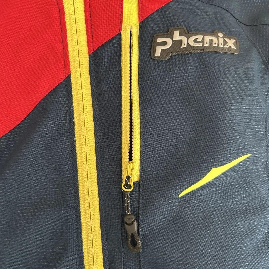 美品　　Phenix 子ども用スキーウェア 赤/青