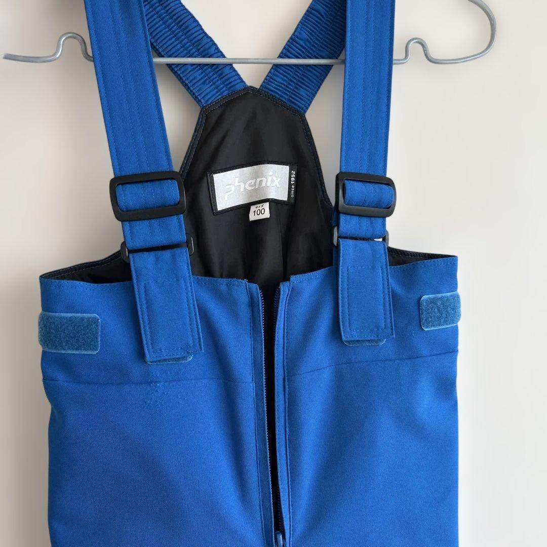 美品　　Phenix 子ども用スキーウェア 赤/青