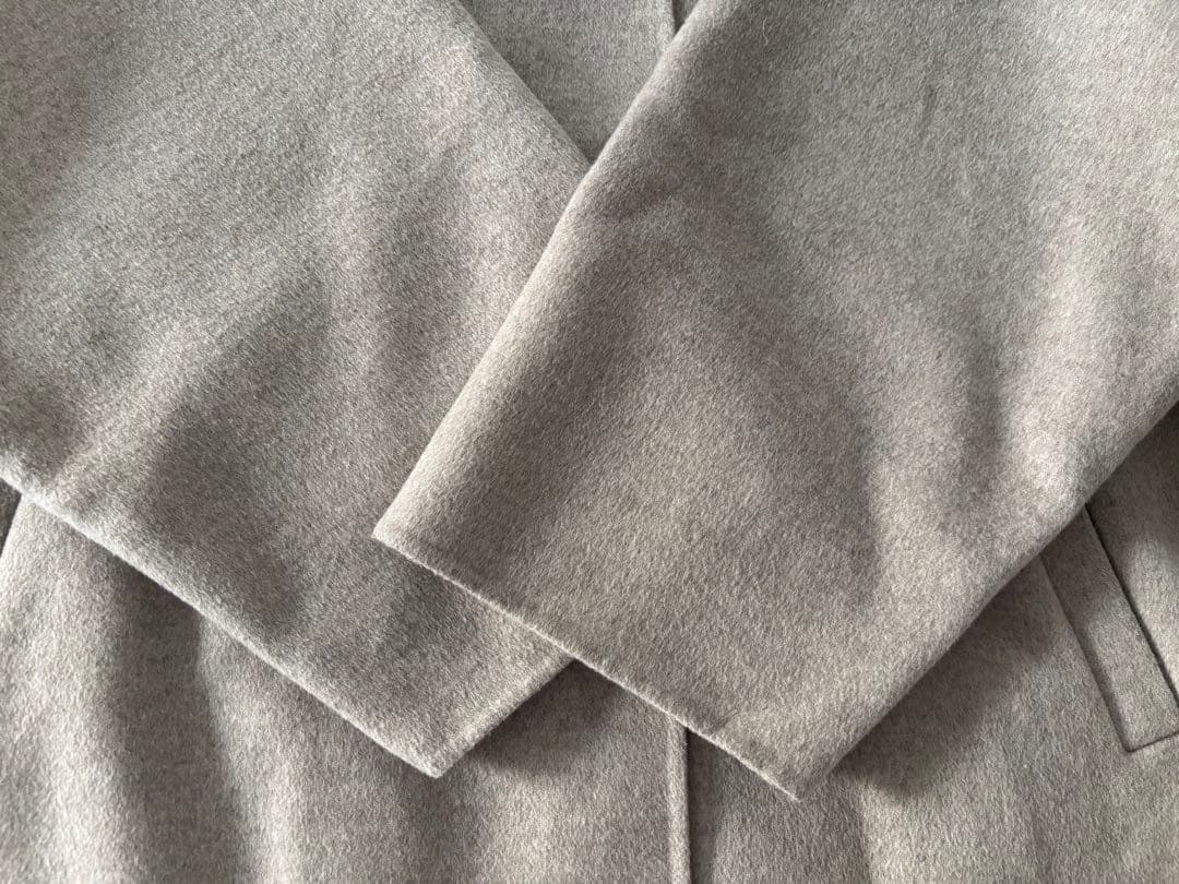 SLOBE IENA／HAMILTONダブルフェイスウールショートコクーンコート