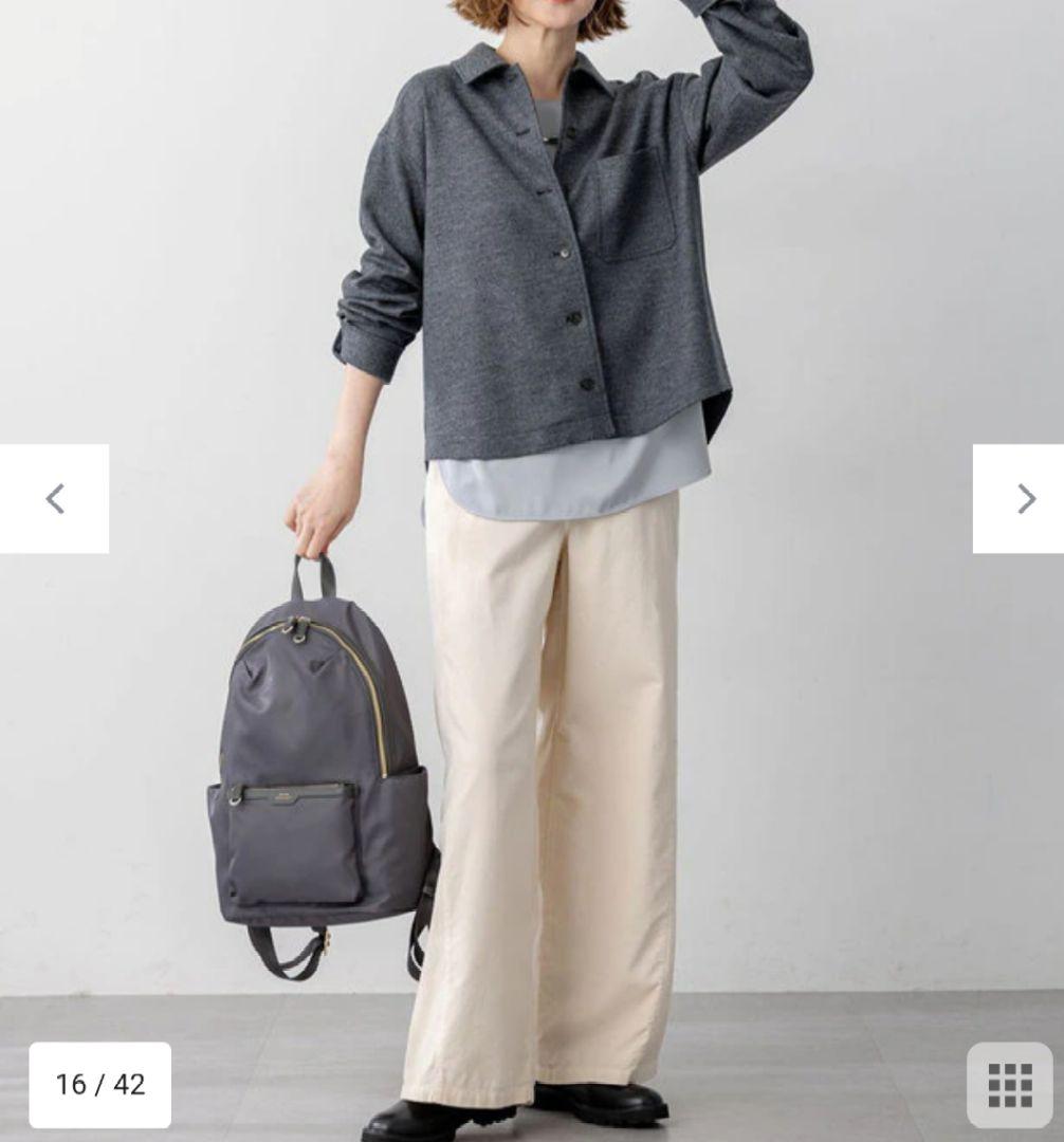 23区【滝沢眞規子さん着用/洗える】コットン コーデュロイ ワイド パンツ